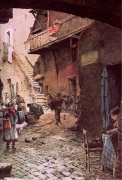 שער המצות - ציור משנת 1880